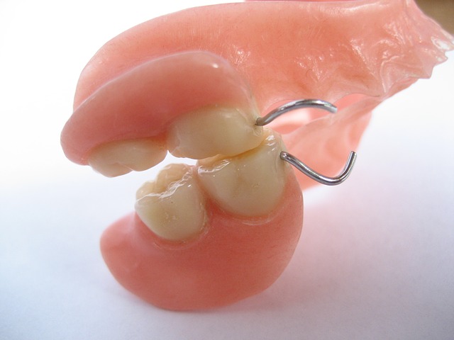 How to keep food from getting under your dentures?